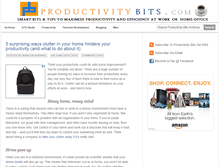 Tablet Screenshot of productivitybits.com